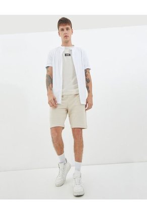 Camisa Para Hombre Manga Corta Cuello Neru Color Blanco Marca Seven Seven #45011328