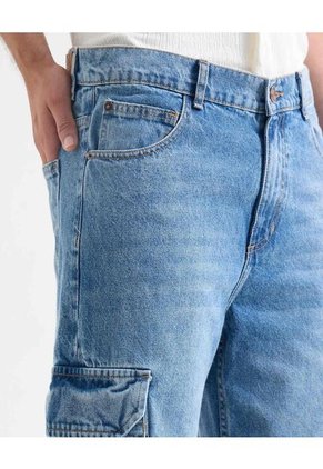 Jean Para Hombre Straight Color Azul Marca Seven Seven #45160590