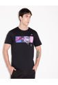 Camiseta Para Hombre Manga Corta Color Negro Marca Seven Seven #45092225 de Seven Seven