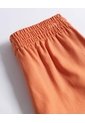 Short Fluido Con Pretina  Para Mujer Naranja Seven Seven de Seven Seven