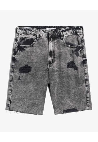 Bermuda Para Hombre Regular Corto Color Gris Marca Seven Seven #45100727 Seven Seven