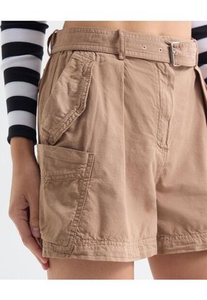 Short Para Mujer Color Camel Marca Seven Seven #28191047