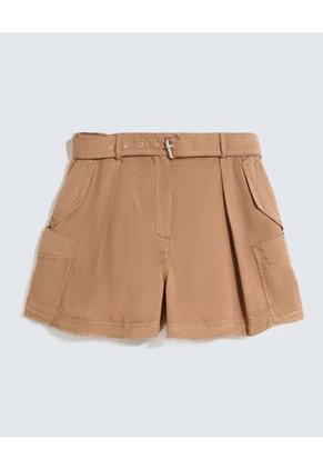 Short Para Mujer Color Camel Marca Seven Seven #28191047