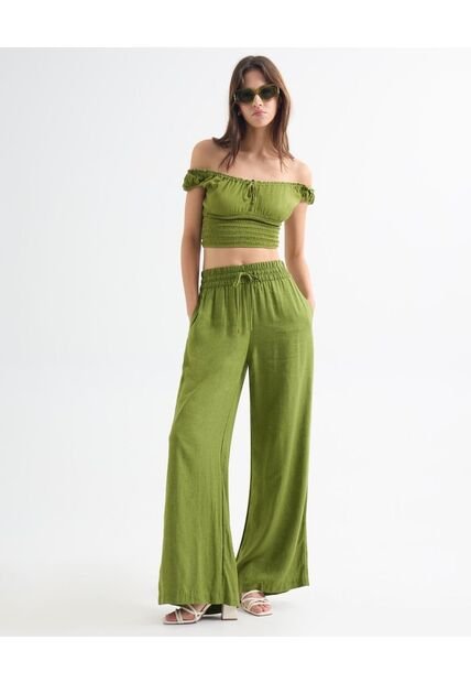 Pantalon Para Mujer  Color Verde  Marca Seven Seven #28071853