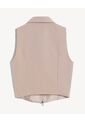 Chaleco Para Mujer Plano Color Taupe Marca Seven Seven #28250143 de Seven Seven