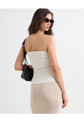 Camiseta Para Mujer Manga Sisa Color Beige Marca Seven Seven #28096129