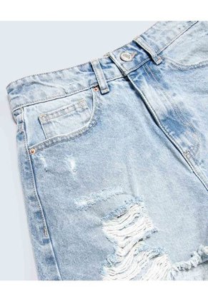 Short Para Mujer Relax Color Azul Marca Seven Seven #28191081