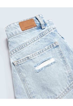 Short Para Mujer Relax Color Azul Marca Seven Seven #28191081