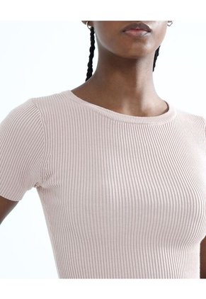 Camiseta Para Mujer Manga Corta Color Rosa  Marca Seven Seven #28095723