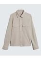Camisa Para Hombre  Color Beige Marca Seven Seven #45012130 de Seven Seven