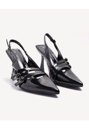 Tacos  Para Mujer  Color Negro Marca Seven Seven #28710025