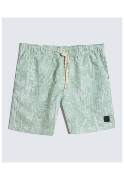 Pantaloneta Para Hombre  Color Verde Claro Marca Seven Seven #45280071