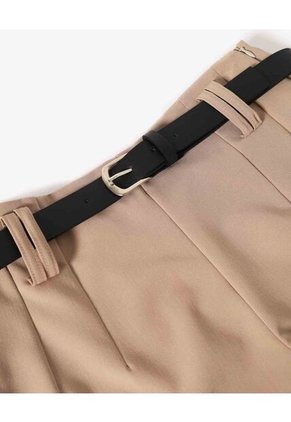 Short Para Mujer Multiusos Plano Color Taupe Marca Seven Seven #28191091