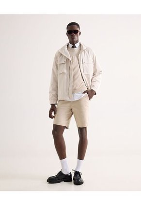 Chaqueta Para Hombre Trucker Color Beige Marca Seven Seven #45080462
