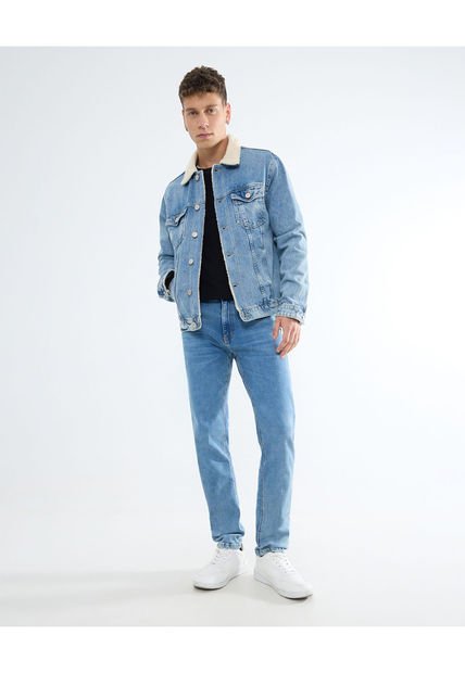 Jean Para Hombre Slim Color Azul Claro Marca Seven Seven #45160547