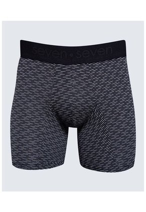 Boxer Para Hombre Filete Medio Color Negro Marca Seven Seven #45000362