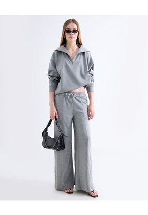 Buzo  Para Mujer Hoodie Color Gris Marca Seven Seven #28060464