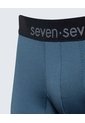 Pack X 3 Bóxer En Microfibra Estampado X3 Para Hombre Azul Seven Seven de Seven Seven