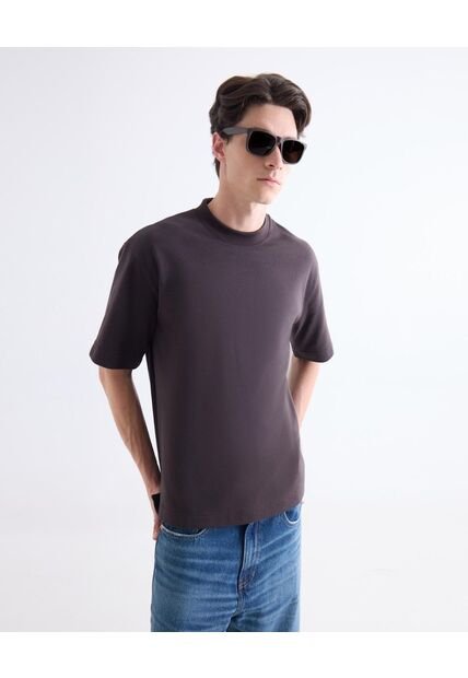 Camiseta  Para Hombre Manga Corta Cuello Redondo Color Negro Marca Seven Seven #45092839