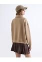Buzo  Para Mujer Hoodie Color Camel Marca Seven Seven #28060465 de Seven Seven
