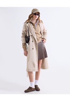 Buzo Para Mujer Hoodie Color Camel Marca Seven Seven #28060465