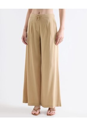 Pantalón  Para Mujer Moda Color Camel Marca Seven Seven #28072006