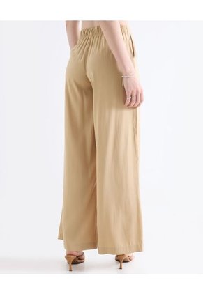 Pantalón  Para Mujer Moda Color Camel Marca Seven Seven #28072006