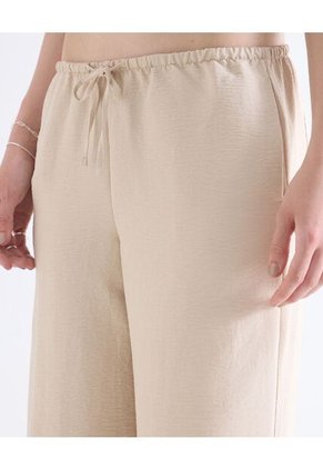 Pantalón  Para Mujer Moda Color Crema Marca Seven Seven #28072008