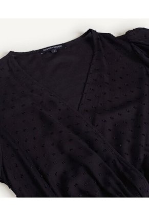 Vestido Para Mujer Manga Larga Color Negro Marca Seven Seven #28171181