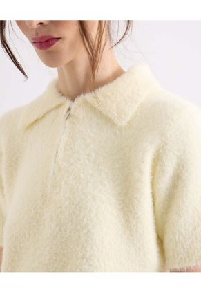 Camiseta  Para Mujer Manga Corta Moda Color Amarillo Marca Seven Seven #28096576