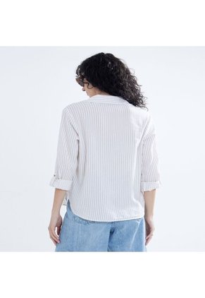 Blusa Para Mujer Manga Larga Color Beige Marca Seven Seven #28123888