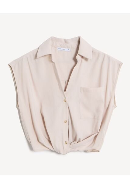 Blusa  Para Mujer Manga Corta Color Rosa Marca Seven Seven #28124162