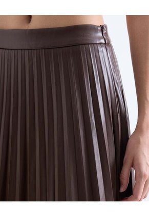 Falda  Para Mujer Corto Color Café Marca Seven Seven #28140970