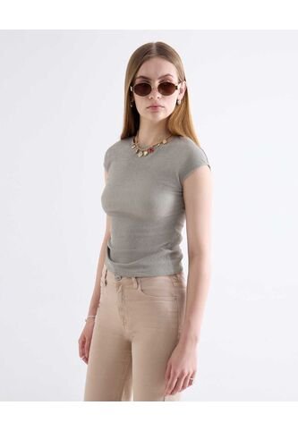 Jean  Para Mujer Flare Color Beige Marca Seven Seven #28160994 Seven Seven