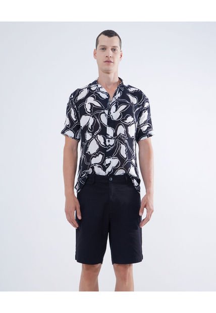 Bermuda Para Hombre  Color Negro Marca Seven Seven #45100675