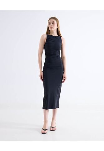 Vestido  Para Mujer M/Sisa Medio Color Negro Marca Seven Seven #28171509 Seven Seven