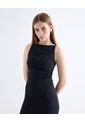 Vestido  Para Mujer M/Sisa Medio Color Negro Marca Seven Seven #28171509 de Seven Seven