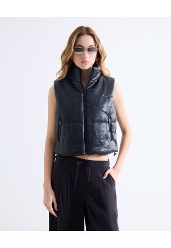 Chaleco  Para Mujer Plano Color Negro Marca Seven Seven #28250155 Seven Seven