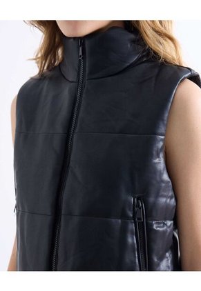 Chaleco  Para Mujer Plano Color Negro Marca Seven Seven #28250155