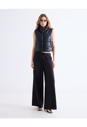 Chaleco  Para Mujer Plano Color Negro Marca Seven Seven #28250155