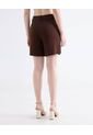 Short  Para Mujer Multiusos Plano Color Café Marca Seven Seven #28191099 de Seven Seven