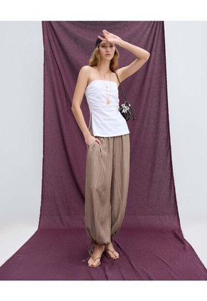 Enterizo Para Mujer Manga Sisa Color Café Marca Seven Seven #28320444