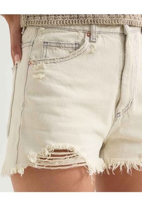 Short Para Mujer Multiusos Plano Color Beige Marca Seven Seven #28191077