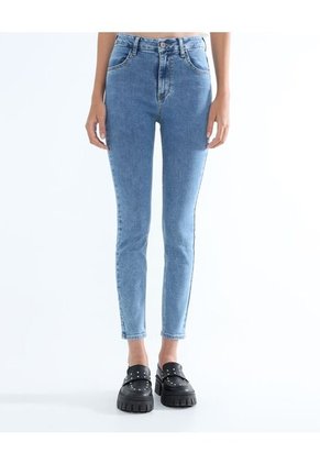 Jean Para Mujer Curvy Color Azul Medio Marca Seven Seven #28160843