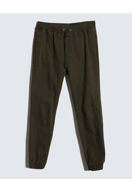 Jogger Regular Fit  Para Hombre Verde Seven Seven