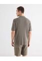 Camisa Tejida En Tricot  Para Hombre Verde Seven Seven de Seven Seven