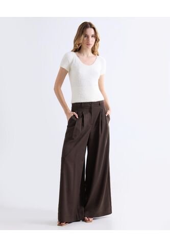 Pantalón  Para Mujer Moda Color Café Marca Seven Seven #28071952 Seven Seven