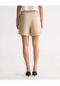 Short Para Mujer Multiusos Plano Color Beige Marca Seven Seven #28191098 de Seven Seven