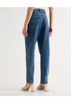 Jean Para Mujer Mom Color Azul Marca Seven Seven #28160959