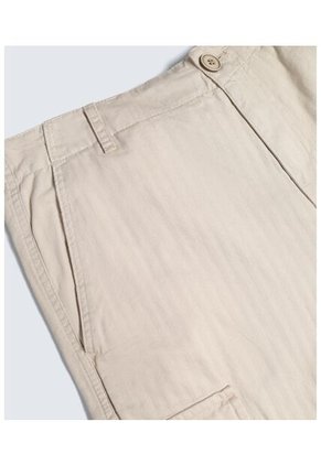Pantalón Multipocket  Para Hombre Beige Seven Seven